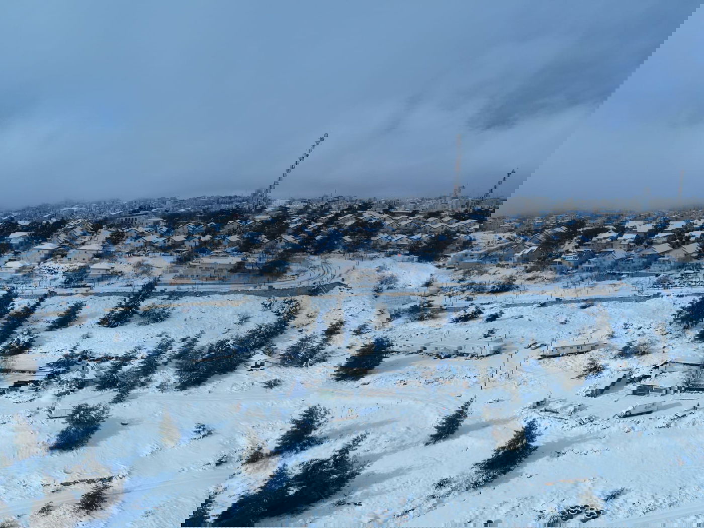 המוני ישראלים קמו לבוקר לבן • עדכונים ממוקדי השלג