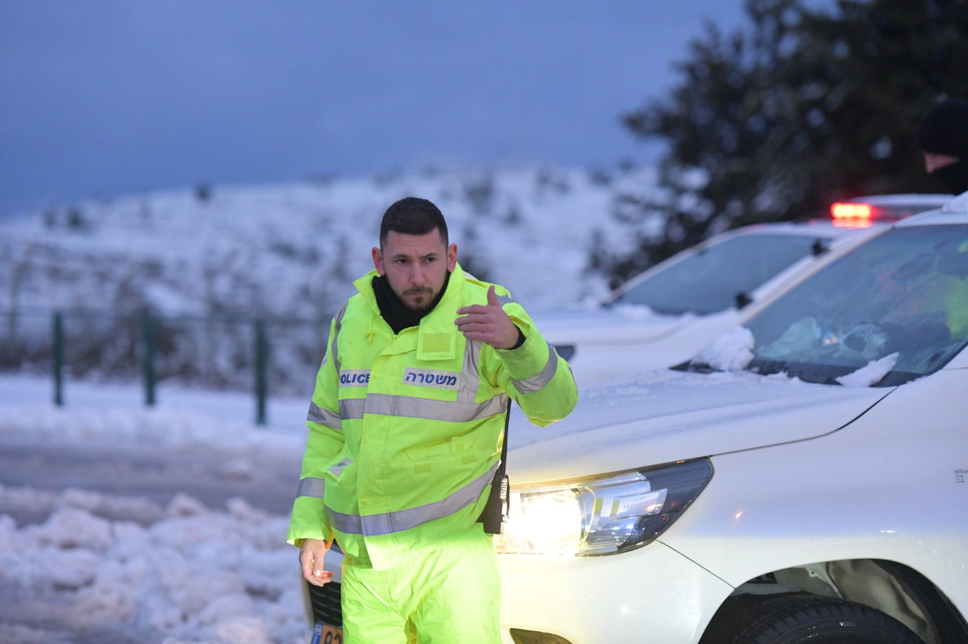 אלו כל הכבשים שחסומים בשל מזג האוויר
