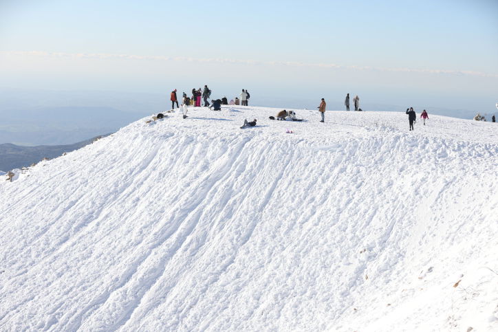 החרמון בשבוע שעבר