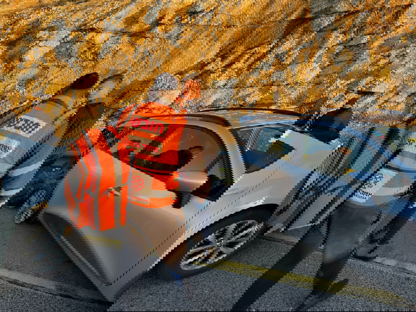 המרדף המשטרתי הסתיים בתאונת שרשרת