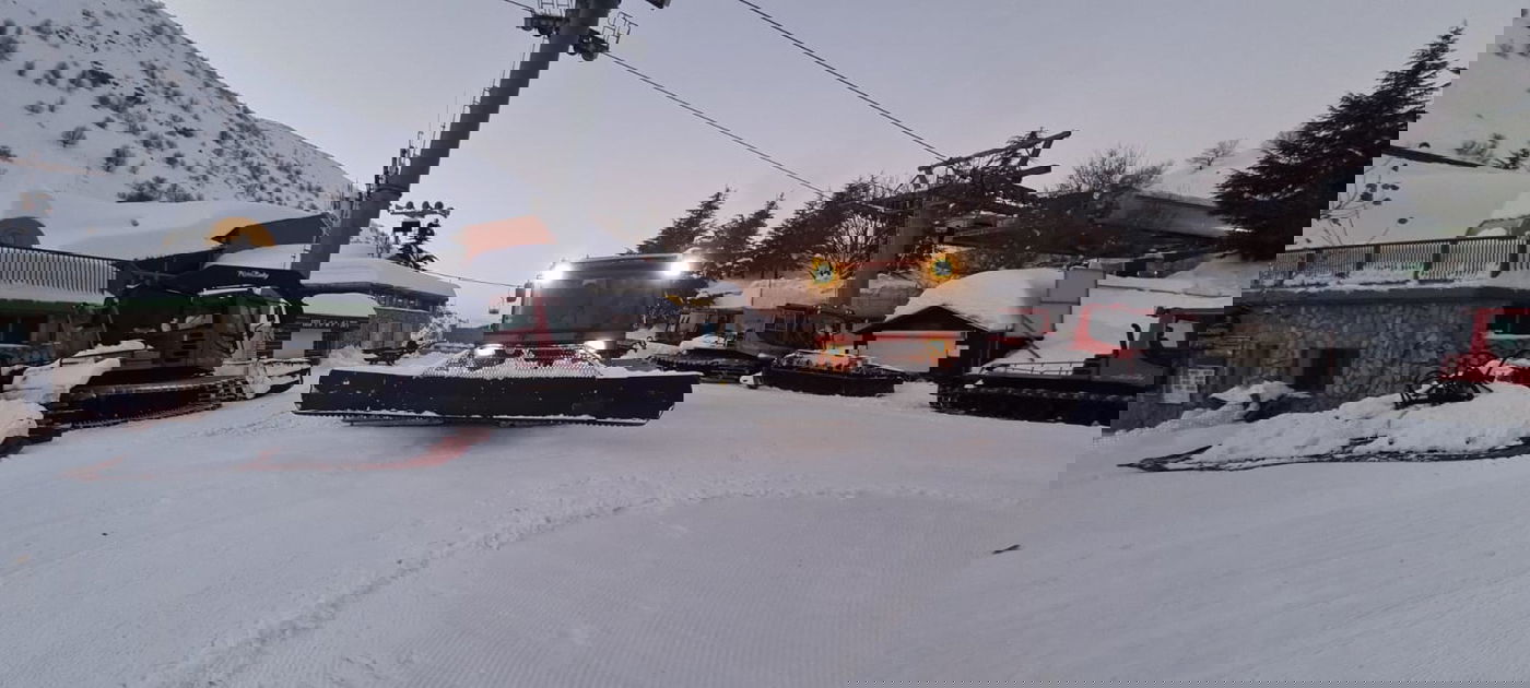 1.80 מטר שלג - בחרמון • תיעוד מרהיב