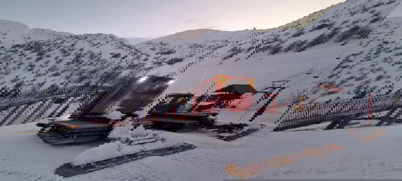 1.80 מטר שלג - בחרמון • תיעוד מרהיב