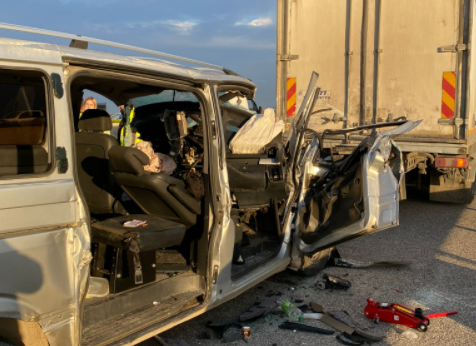 שוב תאונה קטלנית עם רכב להסעת עובדים