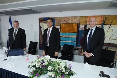 בטקס הפרידה במשרד המשפטים