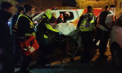 זירת האסון בירושלים