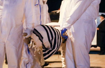 לוויה בזמן קורונה. ארכיון