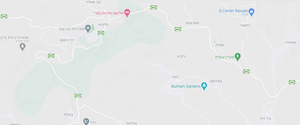 סיפורו של כביש; האם 465 מסוכן ביטחונית?