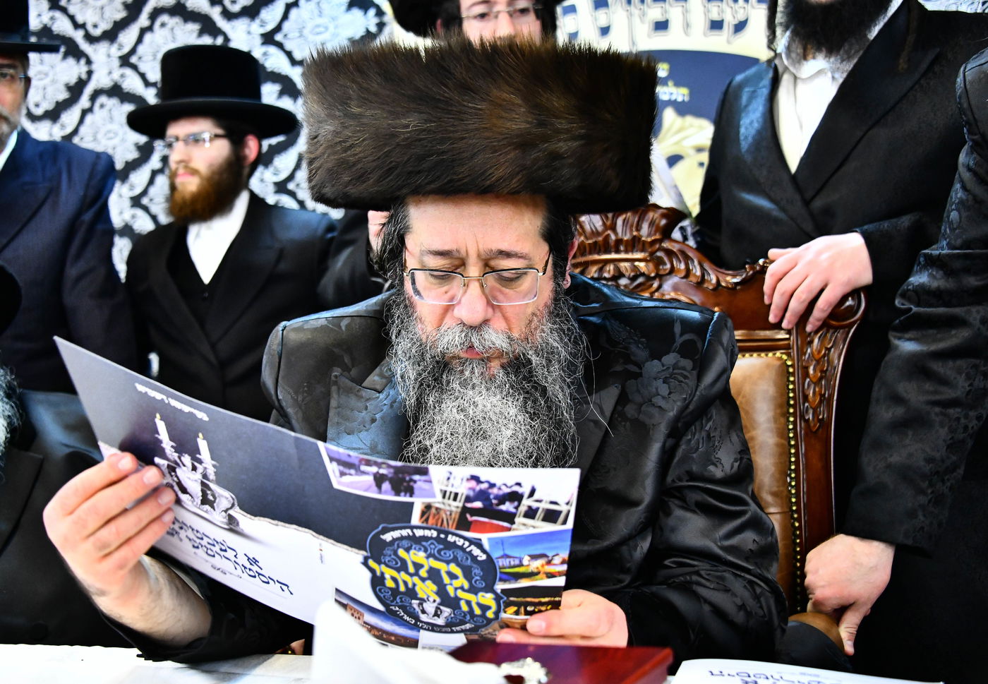 שנה לפטירת גאב"ד 'שבט הלוי': הוכנס ספר תורה