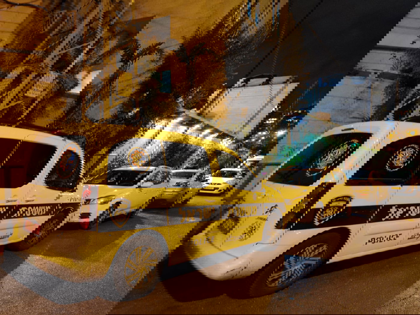 כוחות מזפ סמוך לאחת הזירות