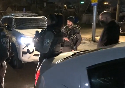 נעצרו חשודים בהצתת רכב בשמעון הצדיק