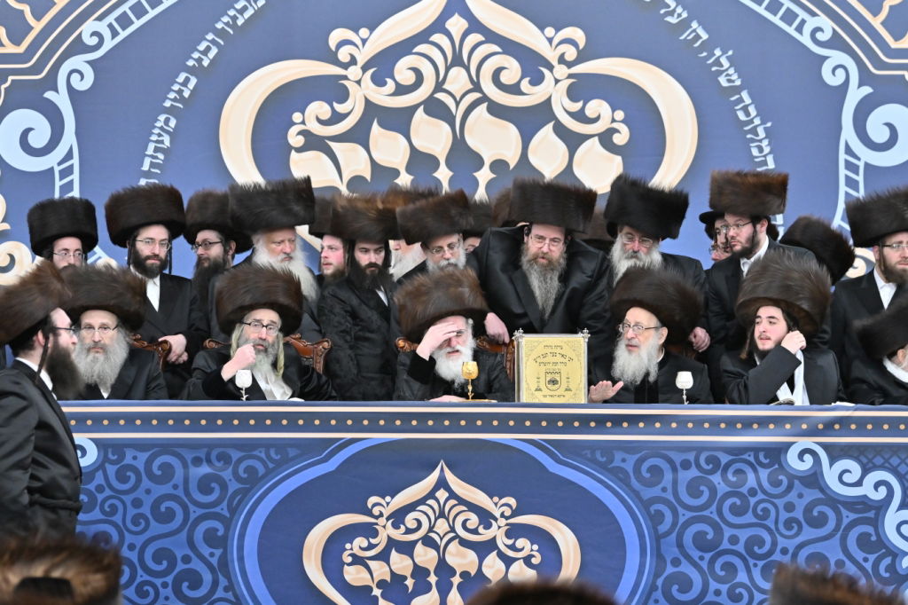 נכדת האדמו"ר מויז'ניץ נישאה בארה"ב • תיעוד