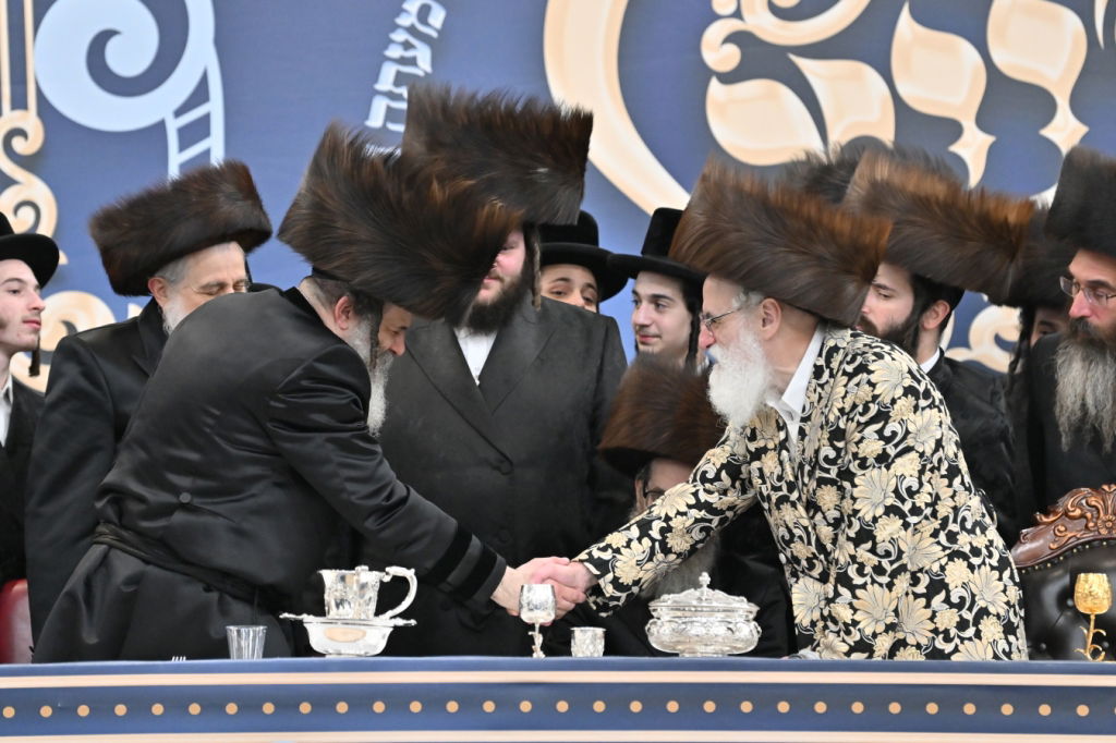 נכדת האדמו"ר מויז'ניץ נישאה בארה"ב • תיעוד