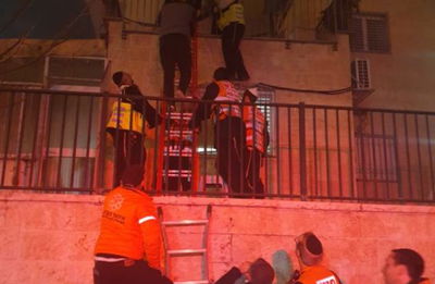 השריפה בנהר הירדן