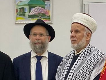 הרב זקלס והמופתי של עזה