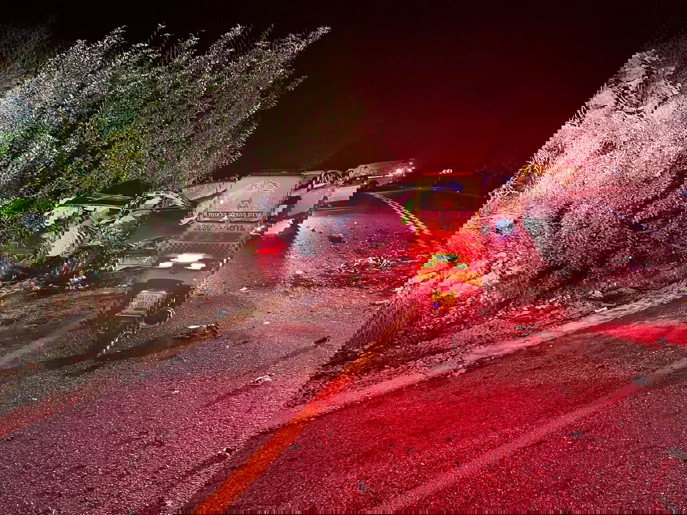 3 פצועים קשה ובינוני בתאונה בין 2 כלי רכב