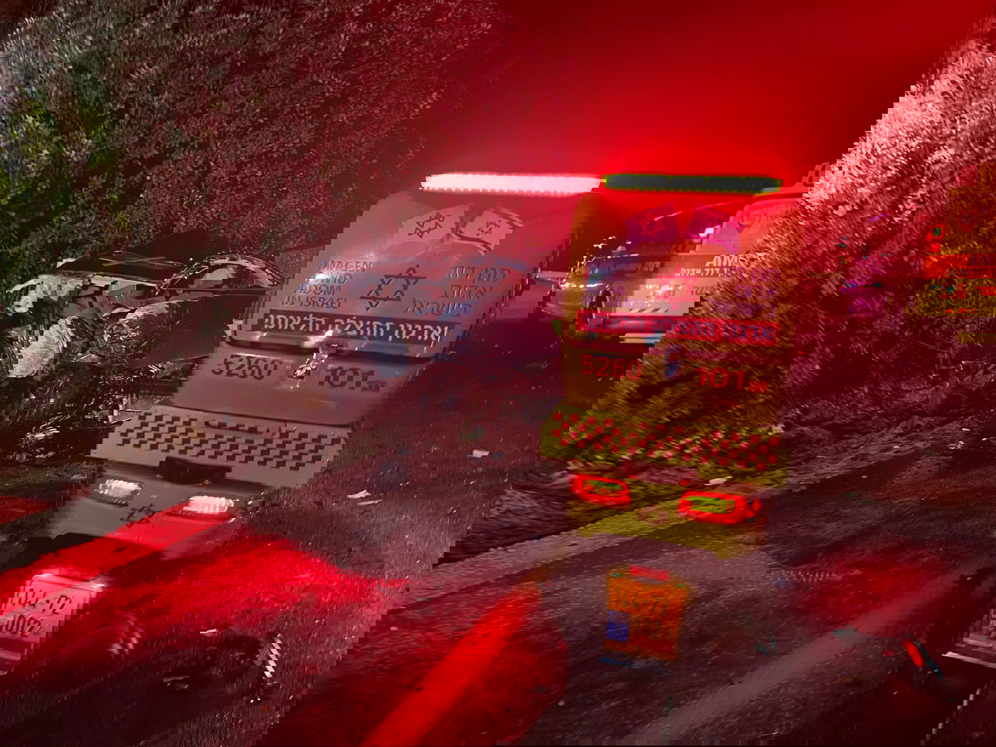 3 פצועים קשה ובינוני בתאונה בין 2 כלי רכב