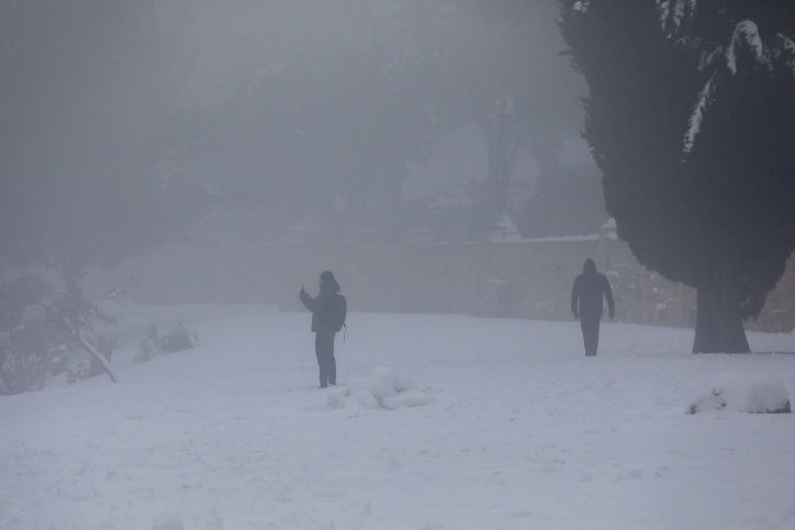 השלג בירושלים