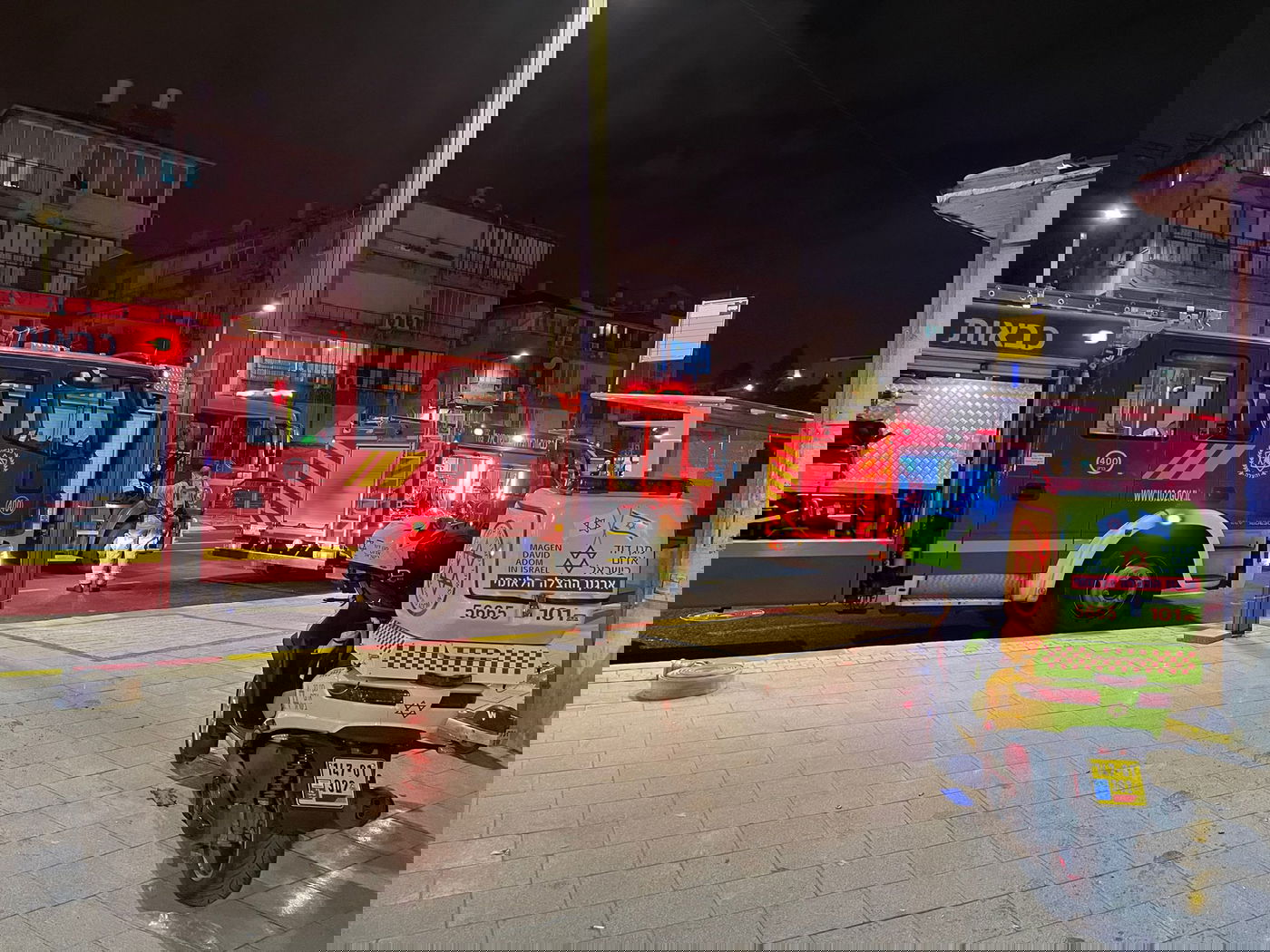 זירת השריפה