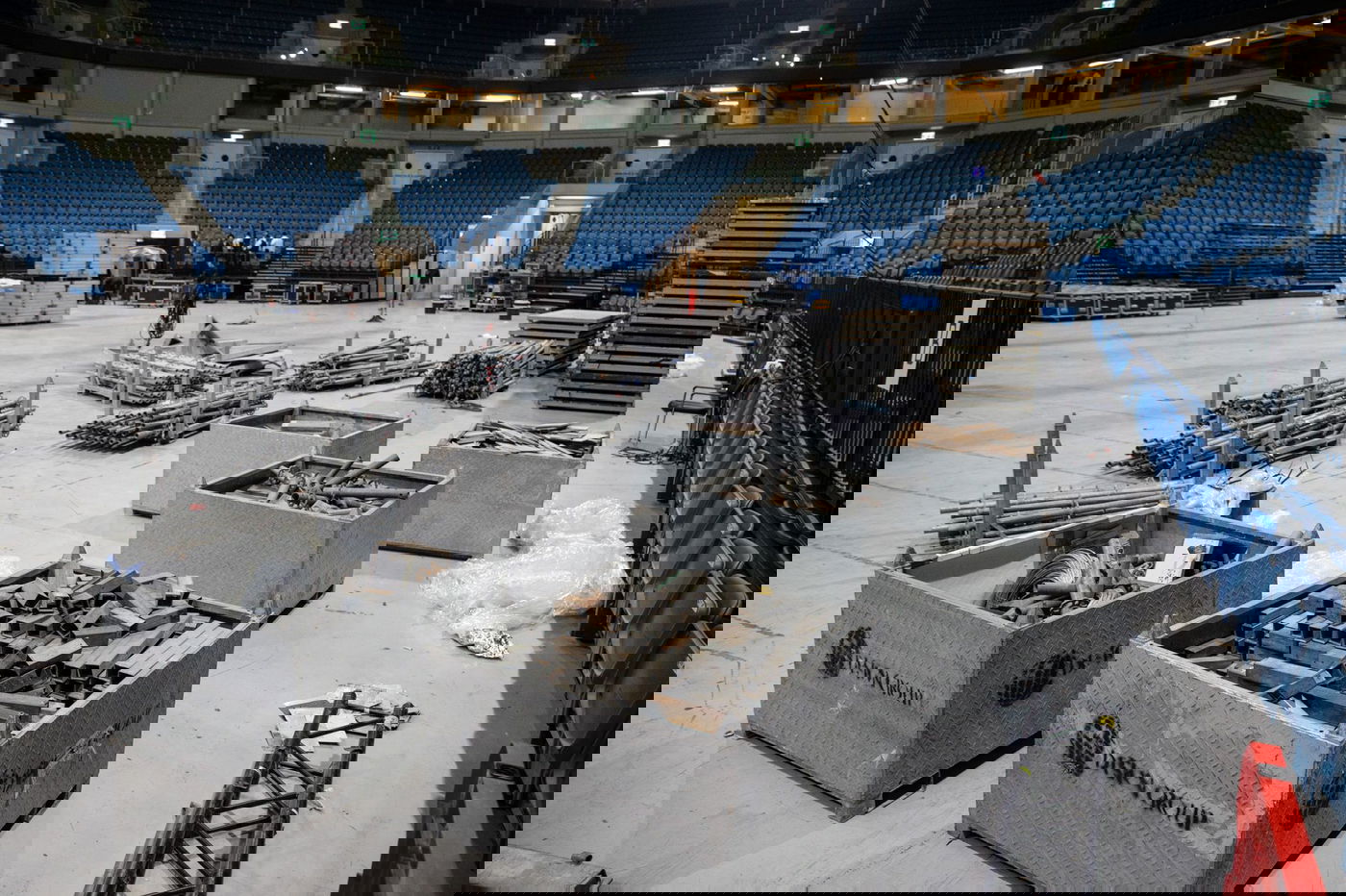 צפו בגלריה: ה'ארנה' מתכוננת לסיומי הענק