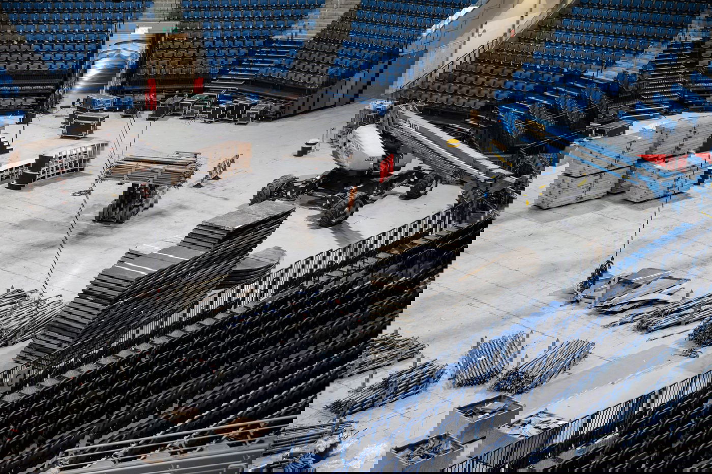 צפו בגלריה: ה'ארנה' מתכוננת לסיומי הענק