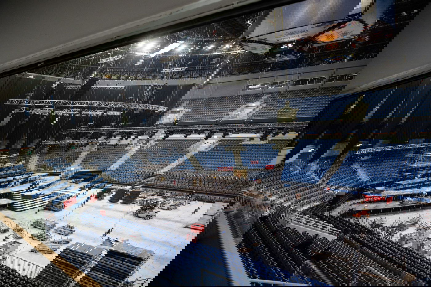 צפו בגלריה: ה'ארנה' מתכוננת לסיומי הענק