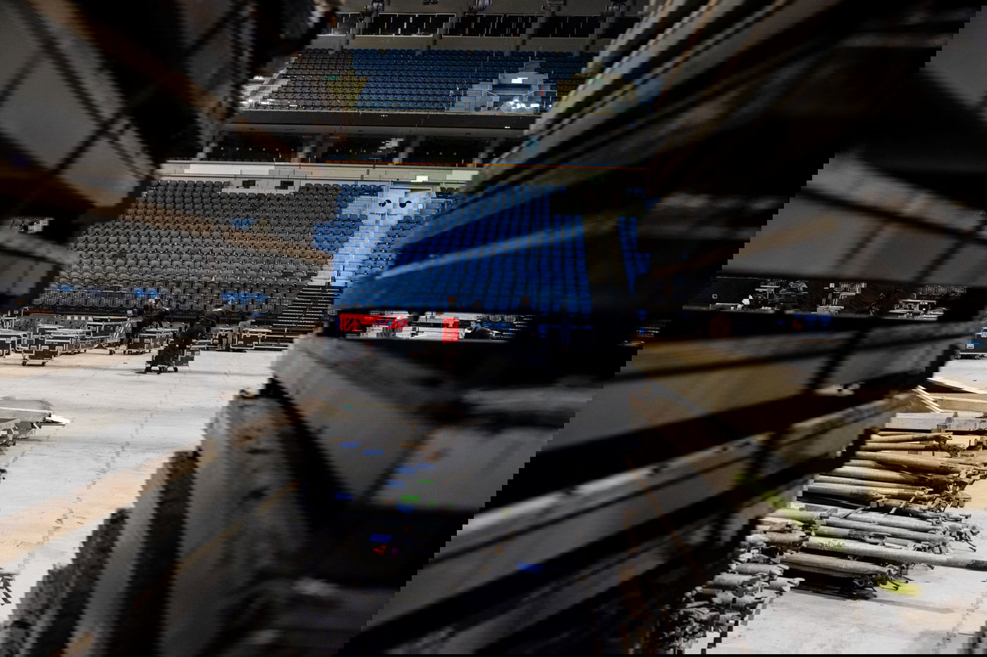 צפו בגלריה: ה'ארנה' מתכוננת לסיומי הענק