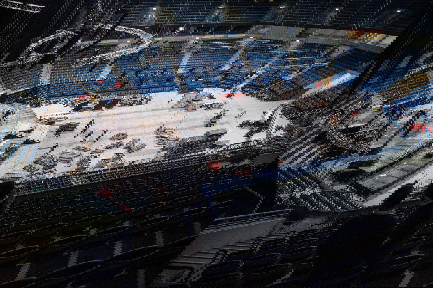 צפו בגלריה: ה'ארנה' מתכוננת לסיומי הענק