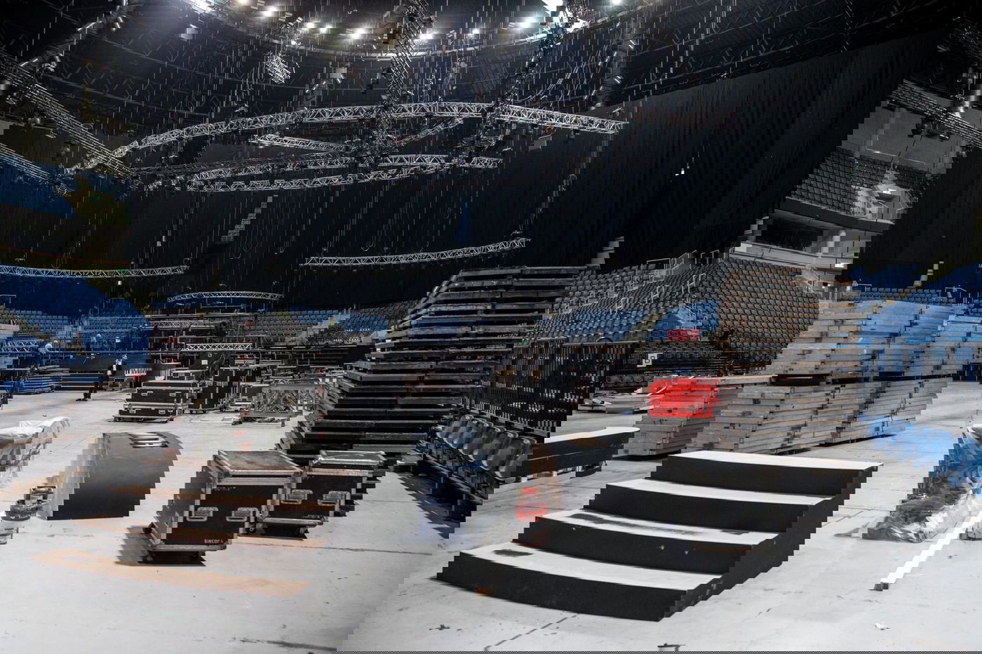 צפו בגלריה: ה'ארנה' מתכוננת לסיומי הענק