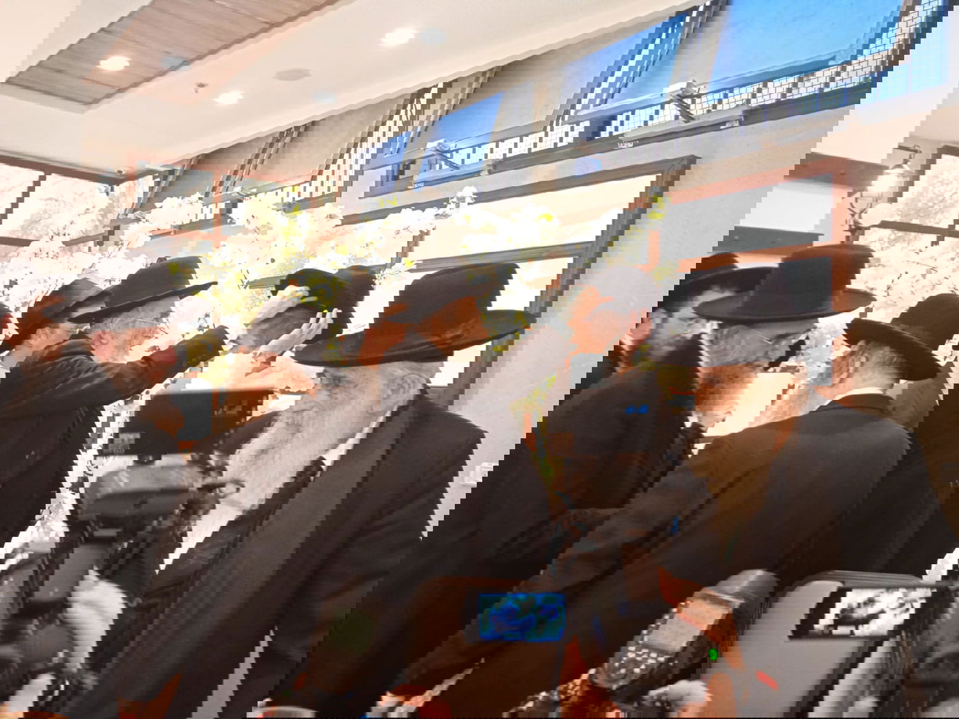 ראש הכולל החולה חיתן את בנו • תיעוד