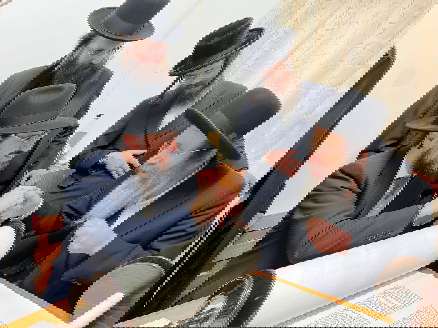 בישיבת "בית דוד" חגגו הכנסת ספר תורה