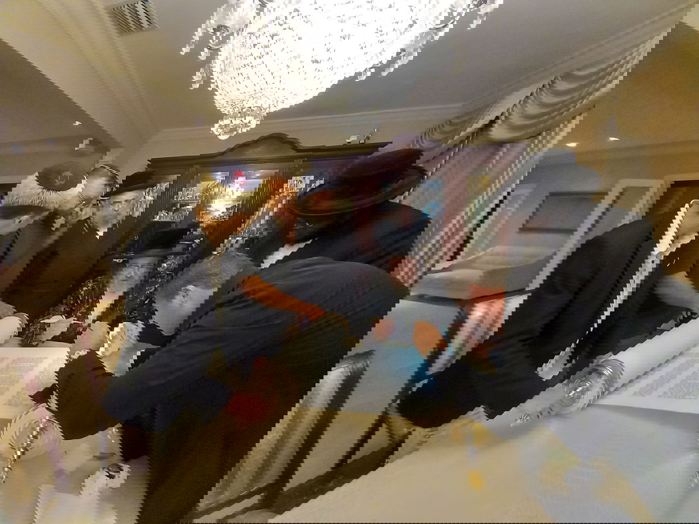 הראפר והזמר נפגשו עם האדמו"ר במיאמי