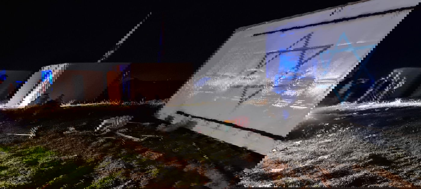 שעות לאחר שהוקם: היישוב בנגב - פונה