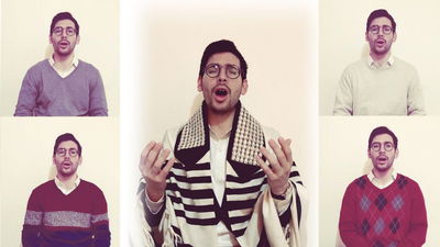 לייזר ברוק והמקהלה בביצוע ל'שמע ישראל'