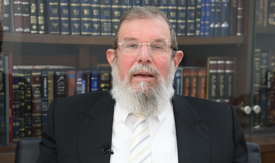 פרשת תצוה: הוורט של הגאון רבי קלמן בר