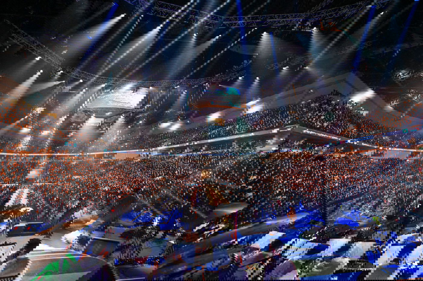 שידור חוזר: רבבות במעמד סיום המחזור השני של 'דרשו'