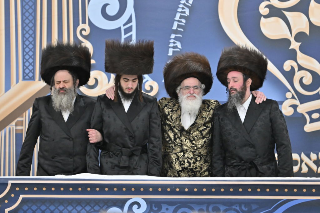 ימי השבע ברכות לנכדת האדמו"ר מויז'ניץ