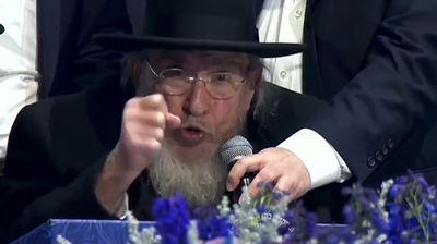 הגרב"מ אזרחי, בכנס בירושלים