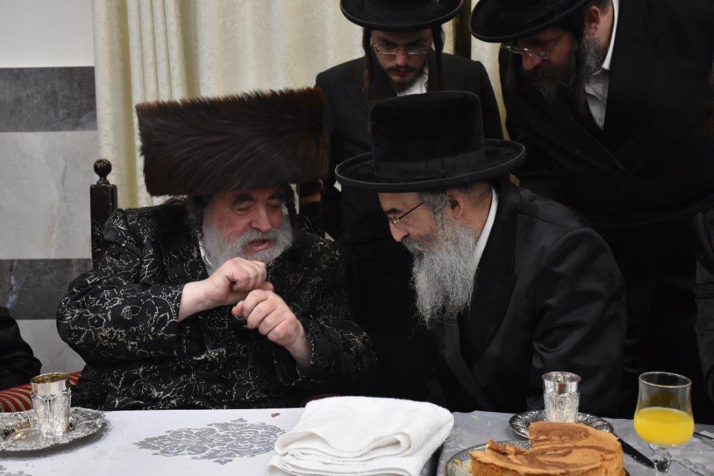 שמחת השבע ברכות לנכדת האדמו"ר מויז'ניץ