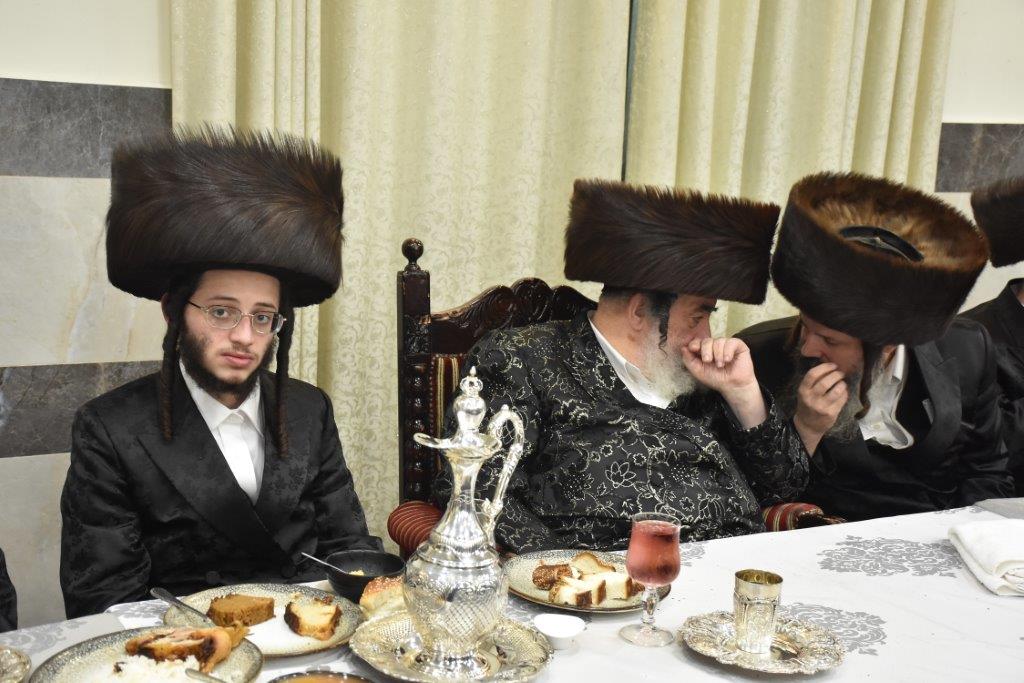 שמחת השבע ברכות לנכדת האדמו"ר מויז'ניץ