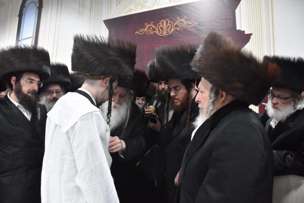 שמחת החתונה בחצרות מכנובקא-בעלזא וסטראפקוב