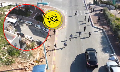בניסיון לתפוס את האוטובוס: הילדים חצו את הכביש בריצה