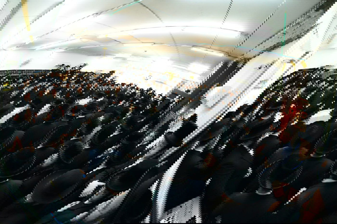 המשפיע רבי אלימלך בידרמן חגג 'פורים קטן' בצאנז