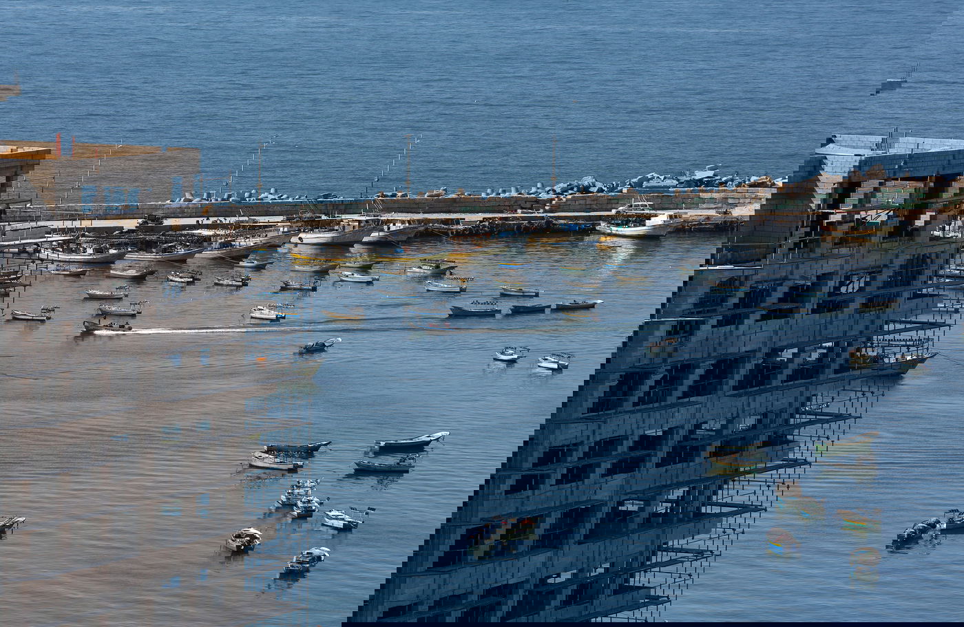 איך נראה הנמל של עזה? • צפו בתמונות