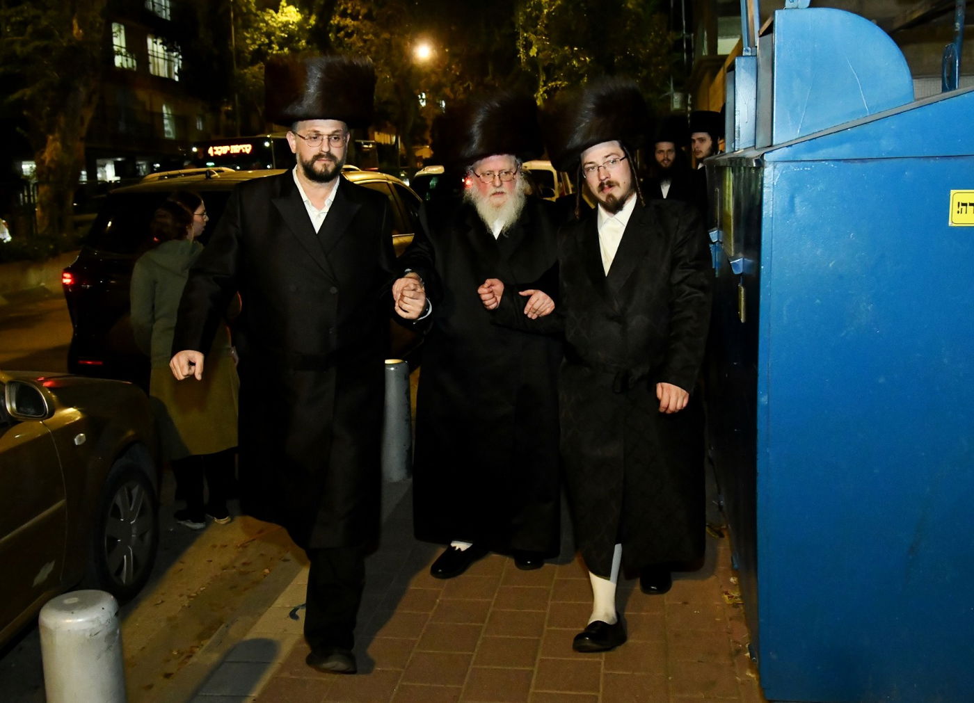 חתונת נכדת הרבי מסאסוב ונינת הרבי מתולדות אברהם יצחק