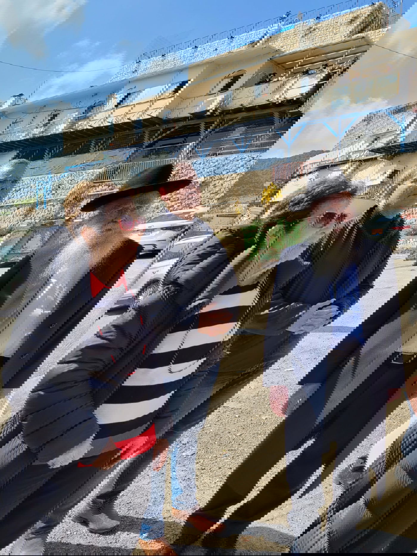 לאחר המינוי: חברי וועדת החקירה הממלכתית ביקרו במירון