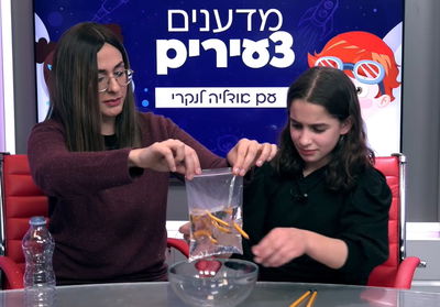 חורים בשקית מים - וכלום לא נשפך •  לילדים