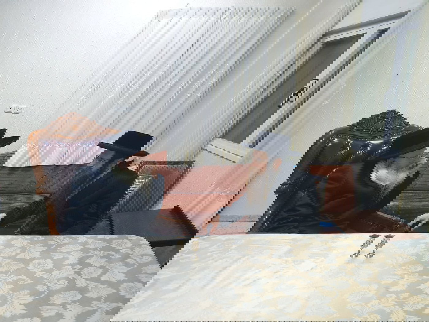 הרבי מקרעטשניף קרית גת ביקר את אחיו שבירך את ה'הויז בחור'