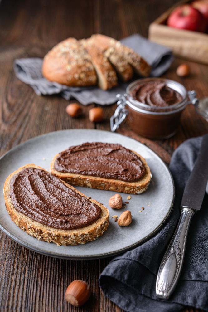 מתכון לנוטלה פרווה - ממרח אגוזים ושוקולד טבעוני