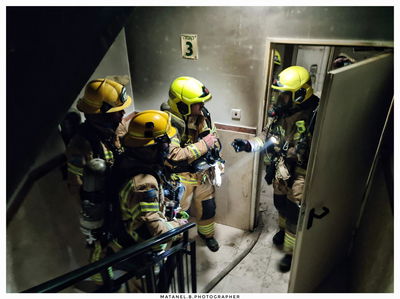 פעולות ההצלה, הלילה