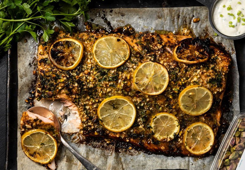 מתכונים לשבת - סלמון בתנור